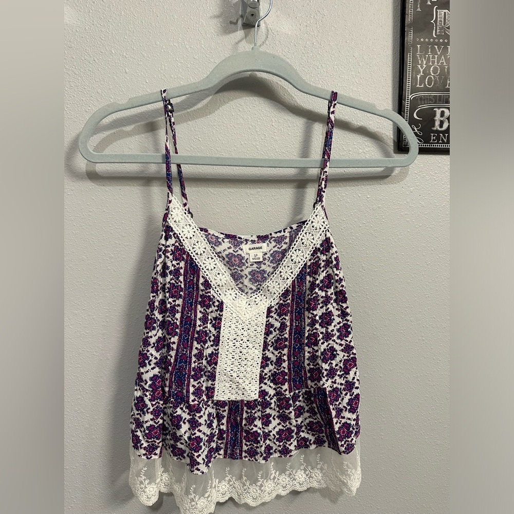 Garage tank top, worn only once!
